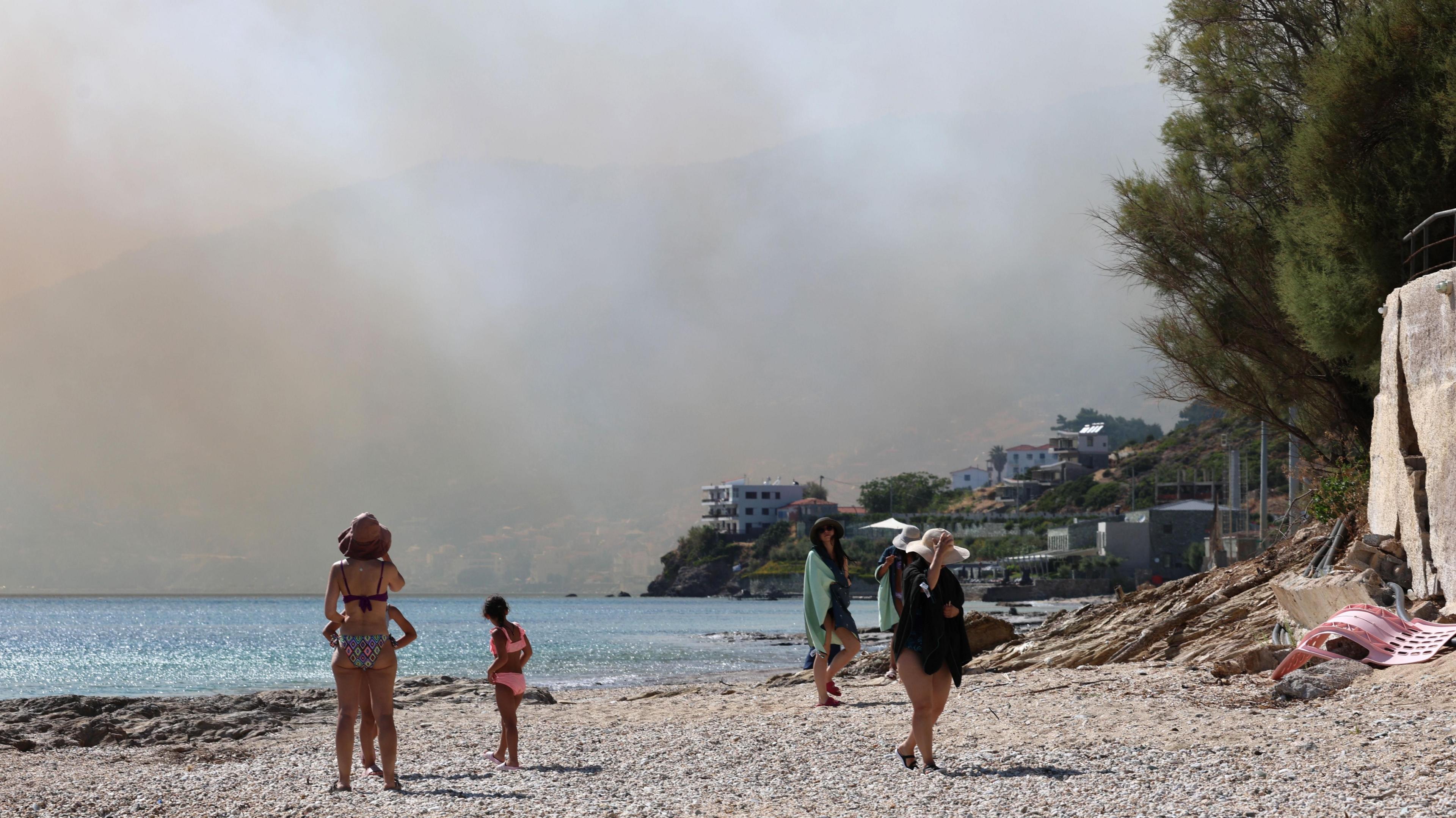 Greek Wildfire in Crete Forces 8,000 Evacuations and Tragic Losses