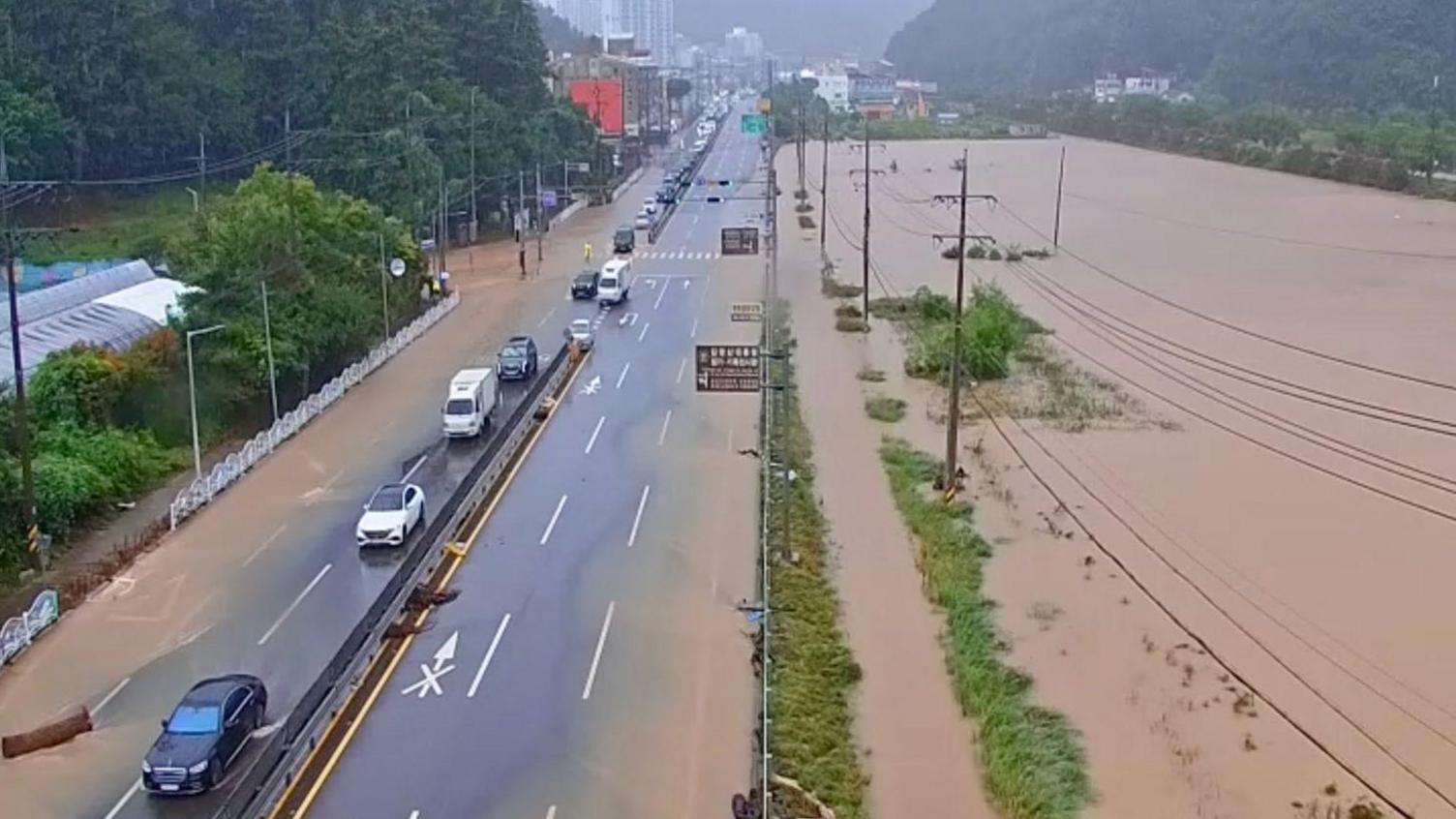 Geoje Engulfed in Record Rain: Landslide Claims One Life Amid East Asia Storm Surge