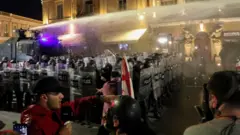 Major Protests Erupt in Tbilisi as Protesters Attempt to Storm Presidential Palace