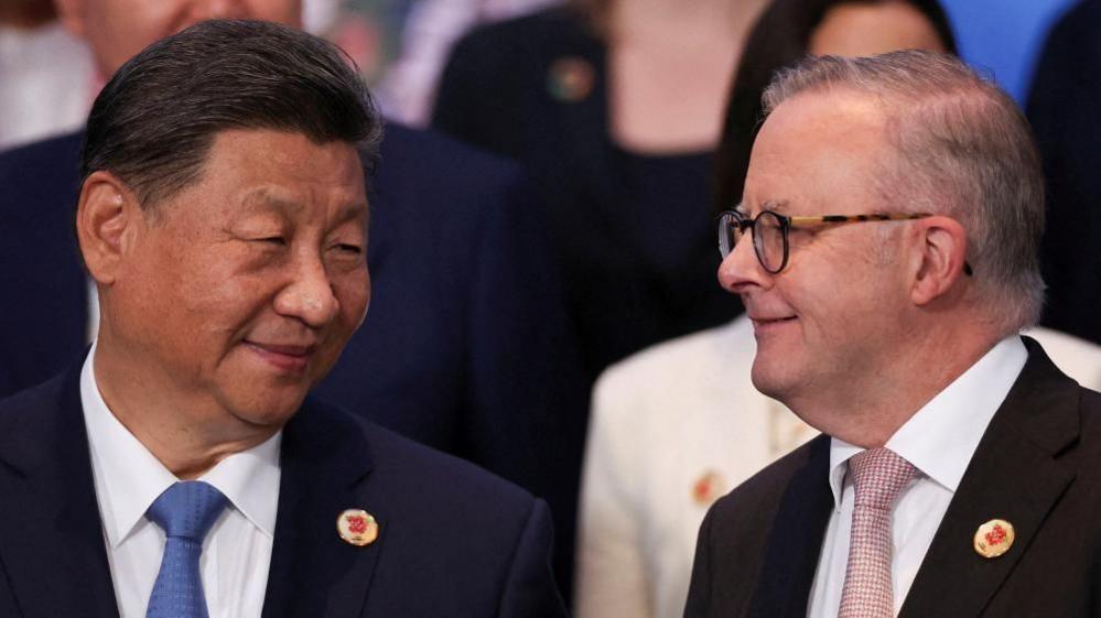 Australia and China leaders