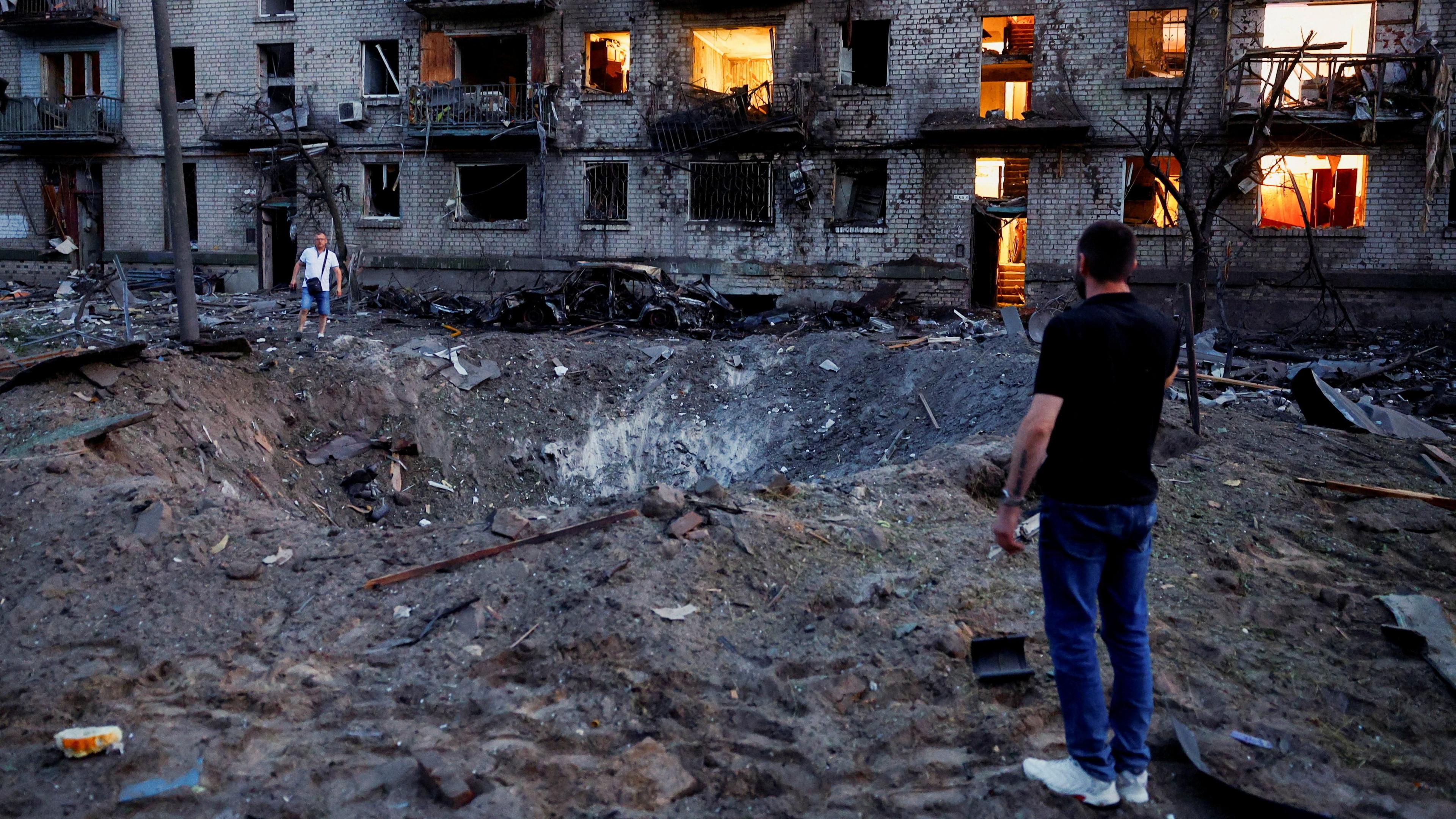 Major Drone & Missile Assault on Kyiv Leaves 30 Dead and 91 Injured