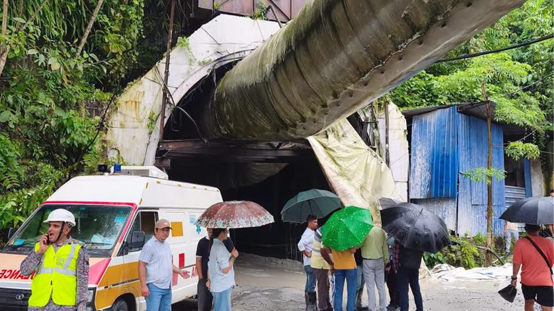 Tunnel Collapse in Sikkim Claims 12 Lives, 13 Workers Still Missing