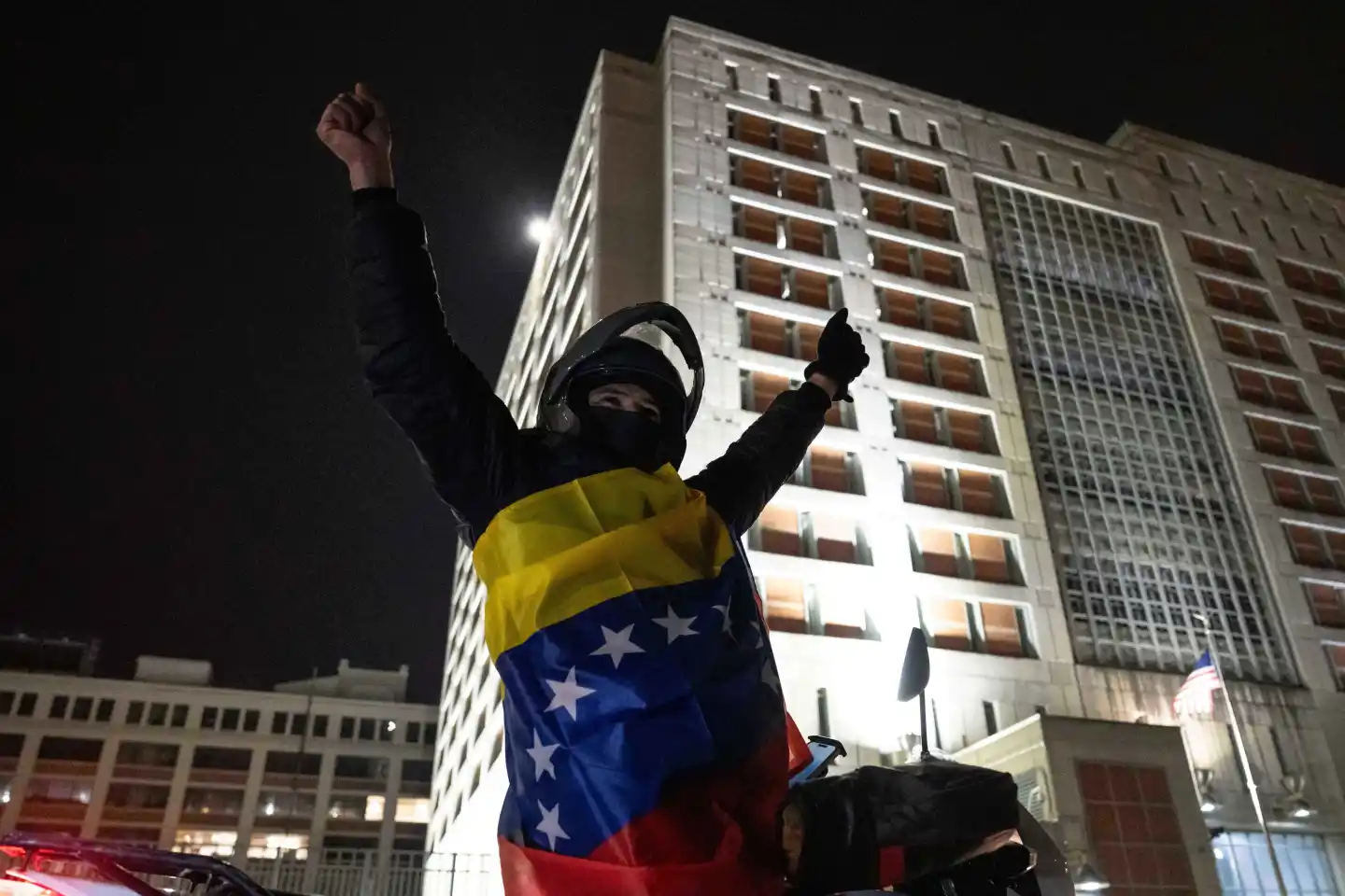 Nicolás Maduro Arrives at Controversial Brooklyn Jail Amid Protests