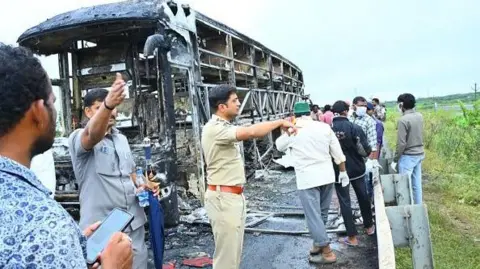 Deadly Bus Blaze in India Linked to Cargo of Smartphones