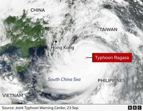 Mass Evacuations in Southern China as Super Typhoon Ragasa Approaches