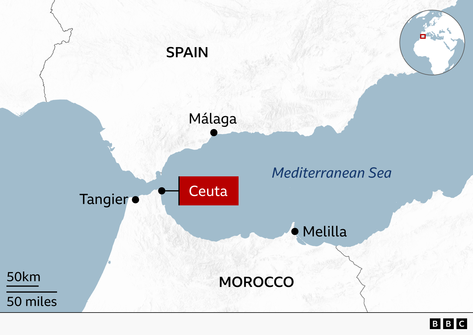 Spain Deploys Troops to Ceuta After Mass Swimmers from Morocco