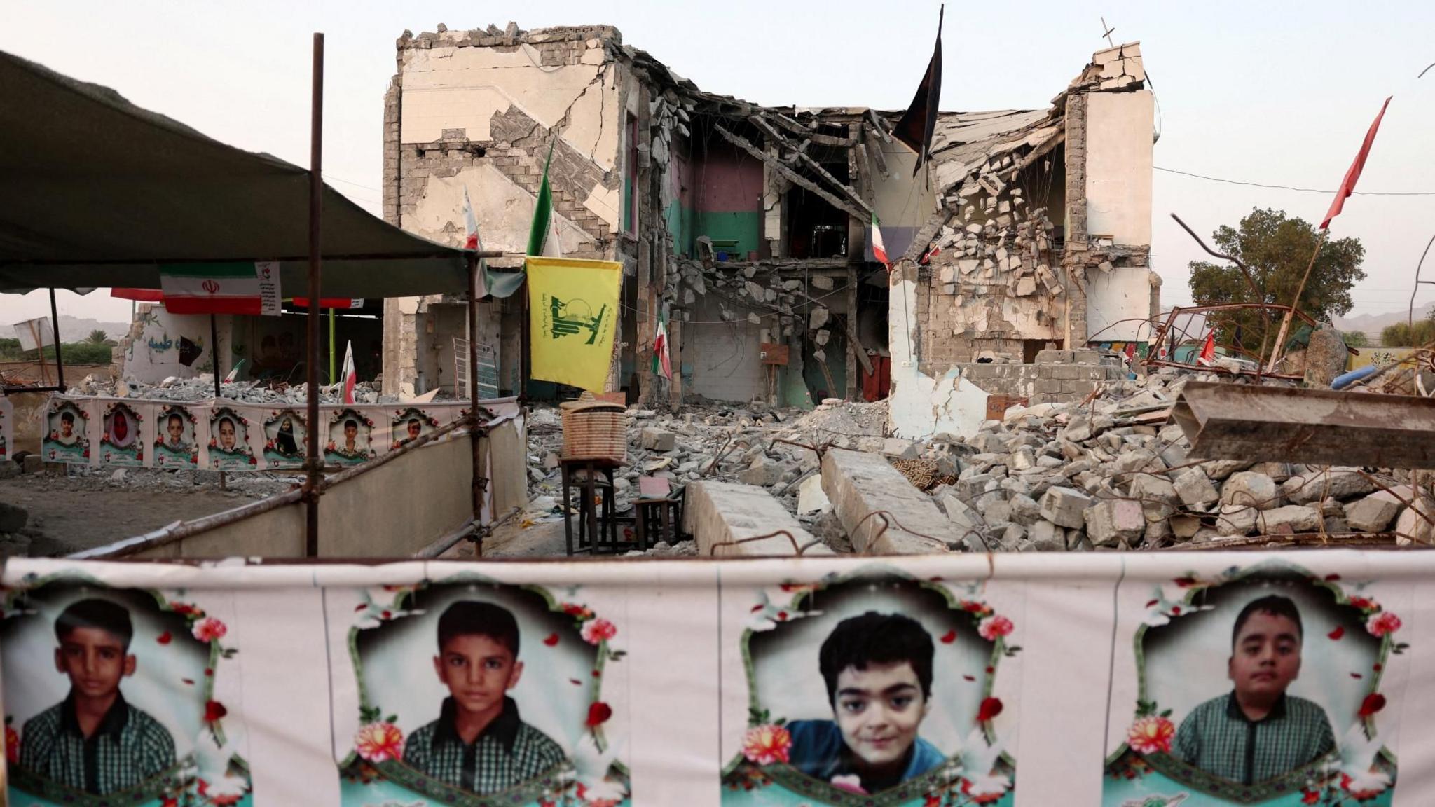 Image depicting children affected by conflict