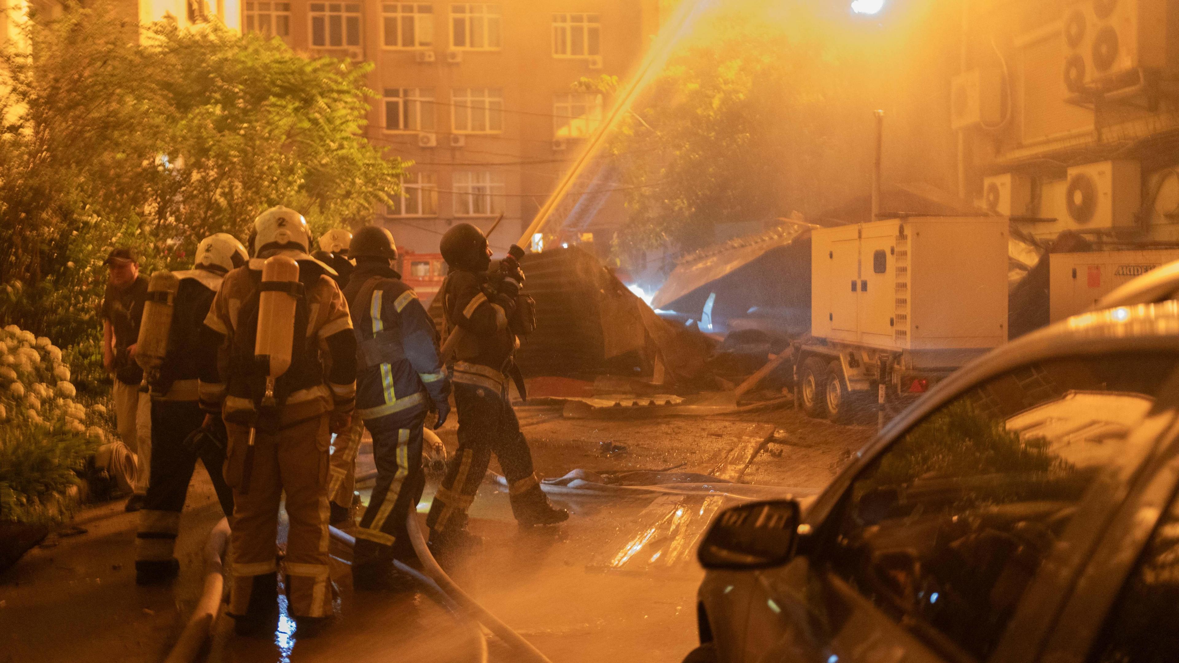 Kyiv hit by Russian drone and missile attack, casualties reported