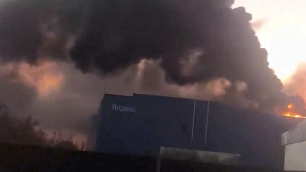 Ukraine strikes Yandex data centre in a third drone raid