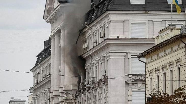 Russian Drone Crashes Into Kyiv’s Security HQ: Ukraine’s First Strike on a Central Government Building