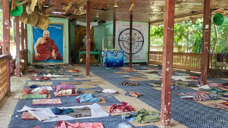 Myanmar Monastery Targeted: Fourteen Killed in Air Strikes
