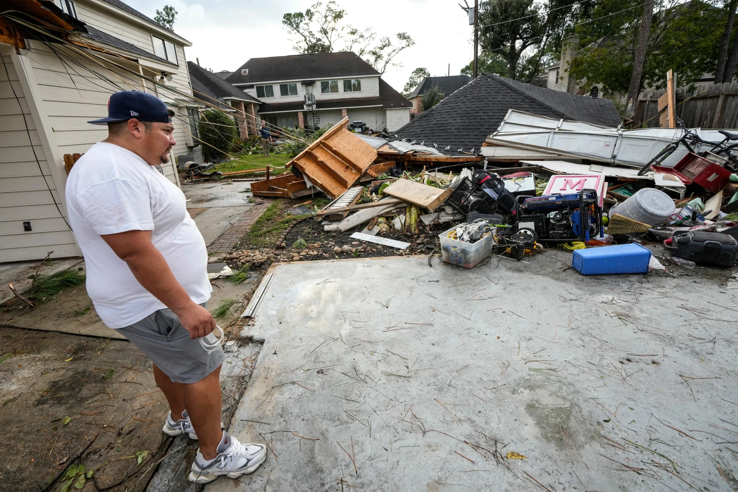 Tornado Devastates Homes near Houston, Texas