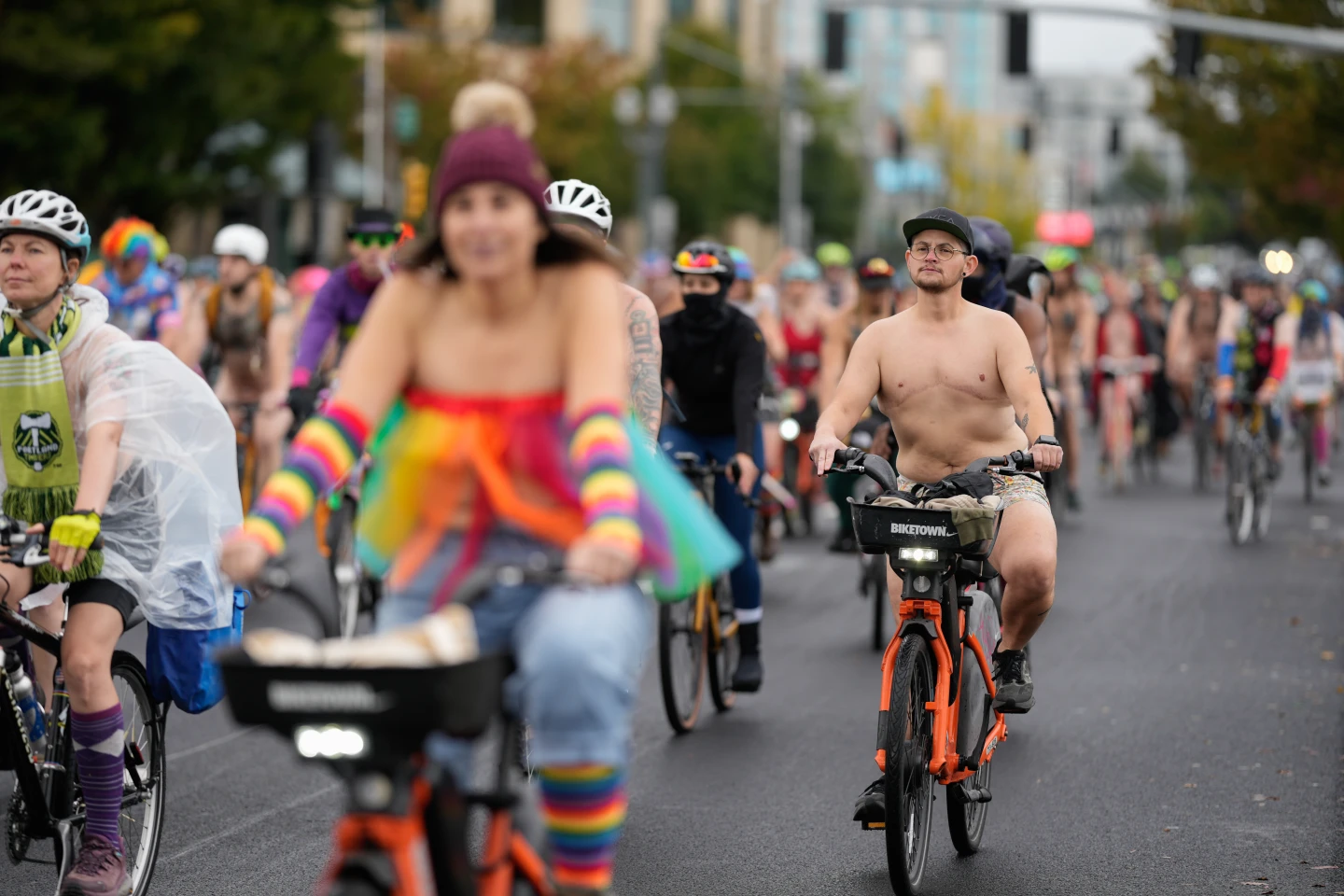 Portland's World Naked Bike Ride Tackles Protest and Purpose