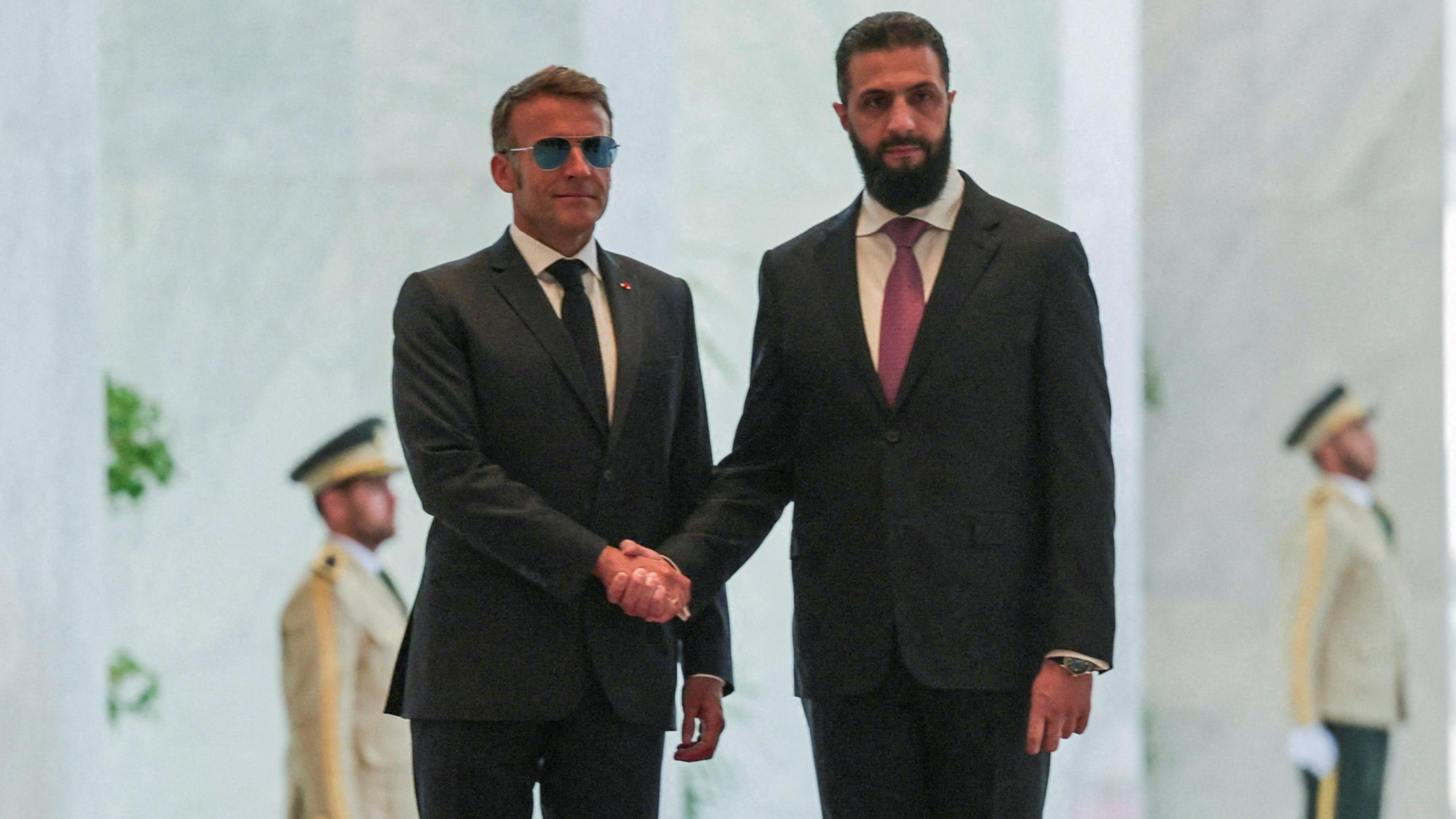 Damascus Bombings Injure 18 During Macron's Visit