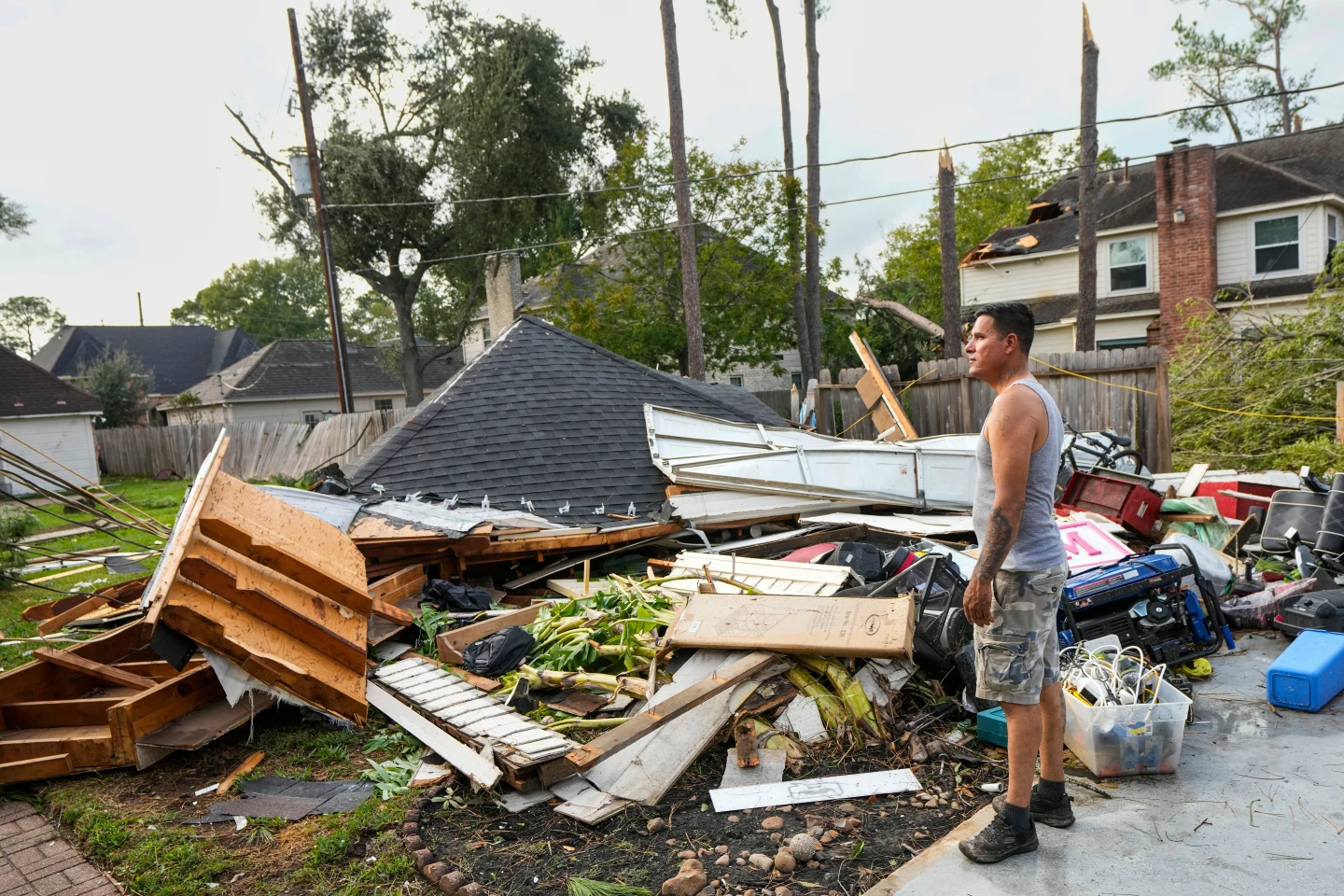 Devastating Tornado Strikes North of Houston, Hundreds of Homes Damaged