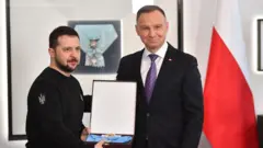 Zelensky Returns Poland’s White Eagle Medal After Being Stripped
