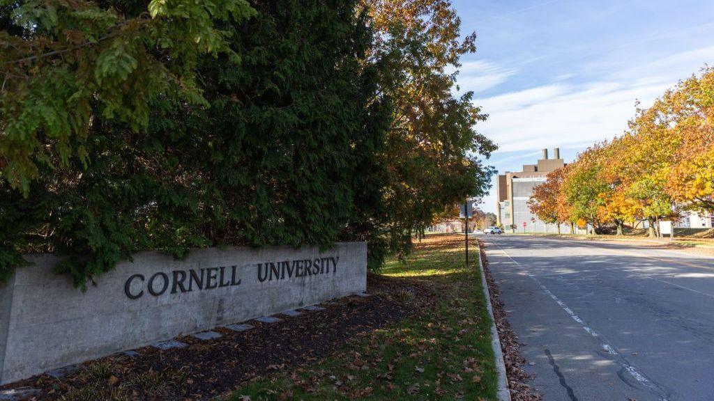 Entry to Cornell campus