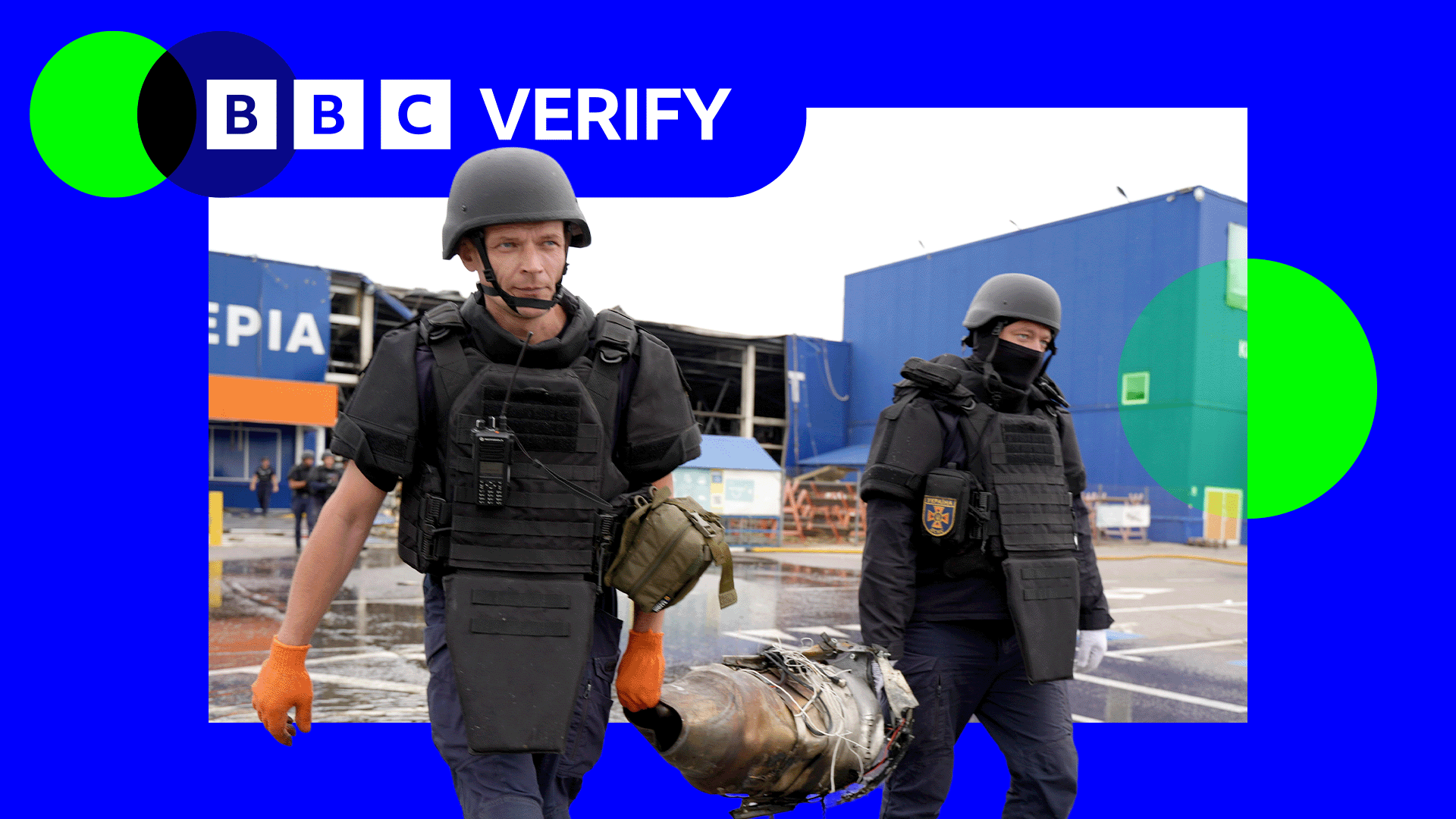 Debris from a Russian jet‑powered drone engine in Kyiv
