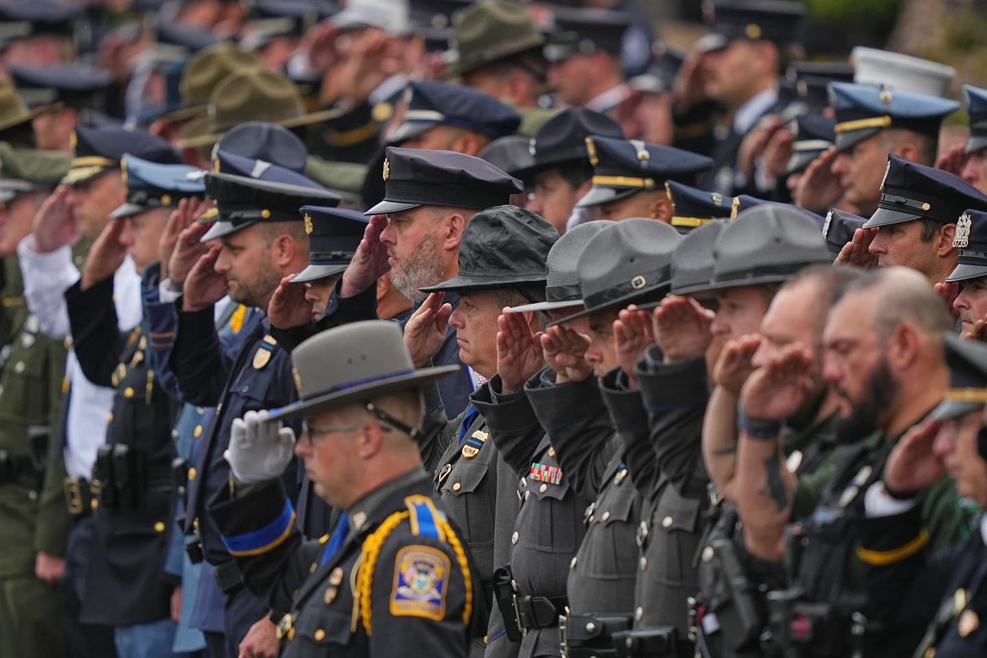 Memorial Service Honors Slain Pennsylvania Detectives