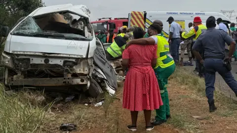 Tragic Bus Collision Claims Lives of Thirteen Schoolchildren in South Africa