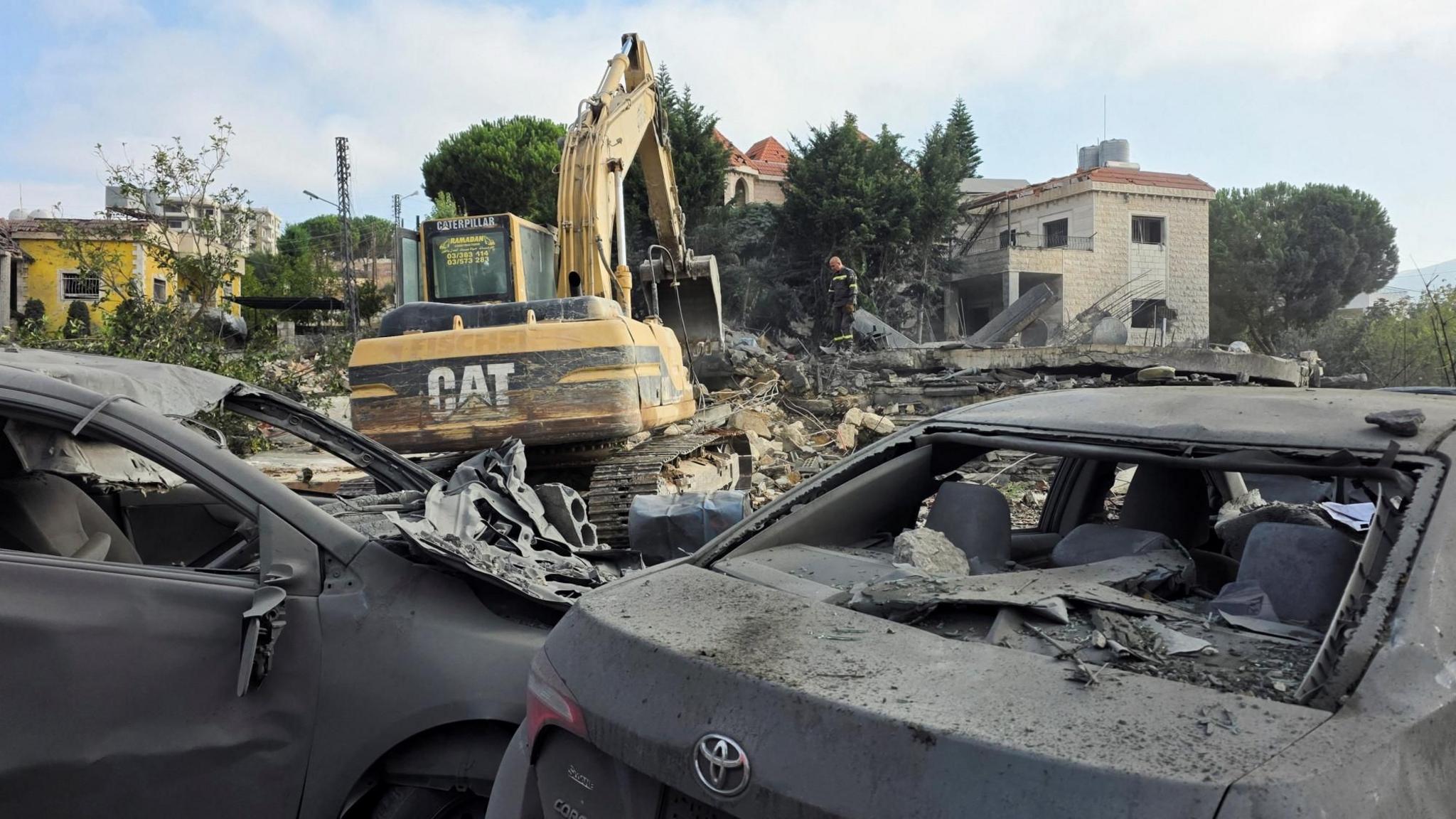 Israeli Strikes on Kfar Roummane Claim 12 Lives in Southern Lebanon