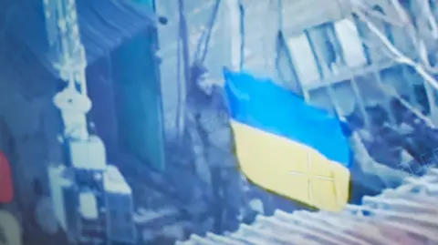 Ukrainians Raise Flag in Pokrovsk: A Defiant Stand Against Russian Claims