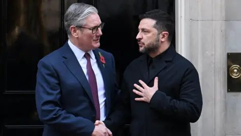 High-Level Ukraine Talks: Zelensky Engages European Leaders at Downing Street