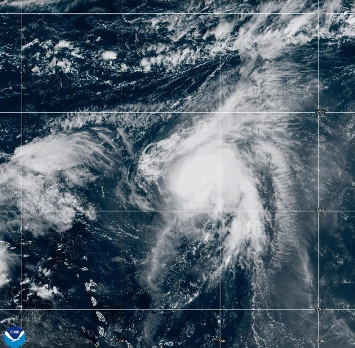 Hurricane Humberto Forms in the Atlantic, Gabrielle Weakens Near the Azores