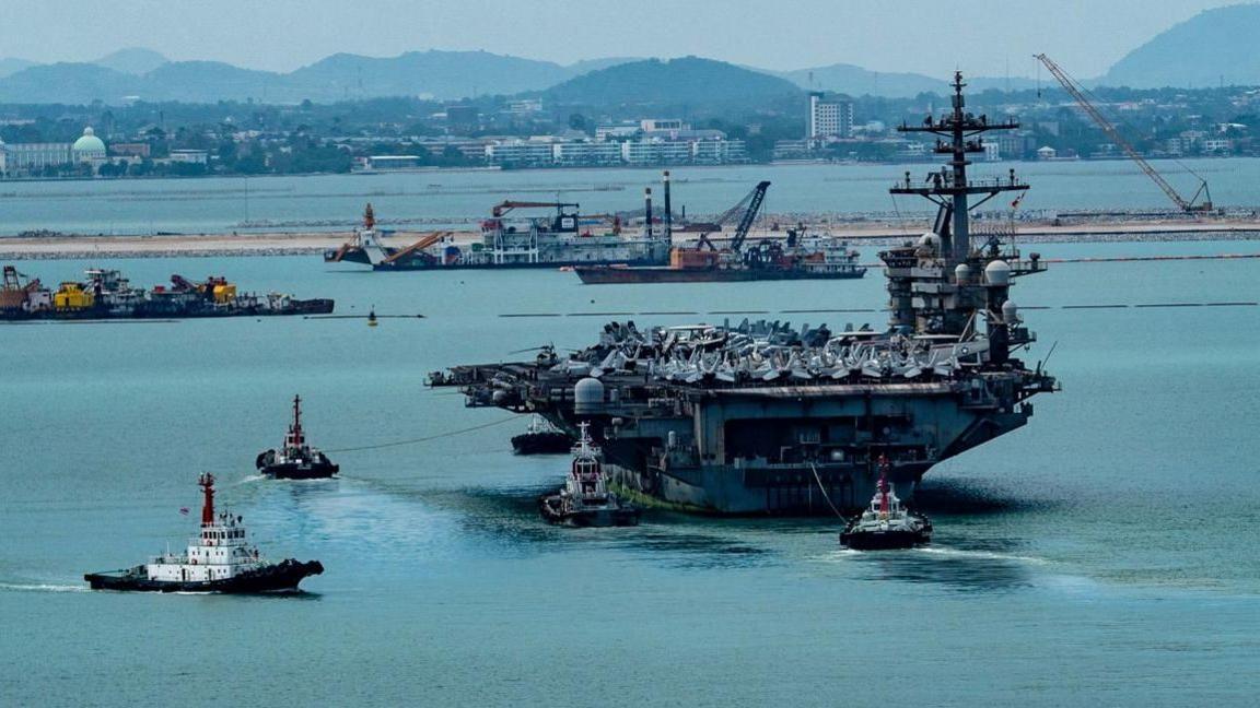 USS Abraham Lincoln Docks in Pattaya After 250‑day Voyage, Giving Sailors a Much‑Wanted Break