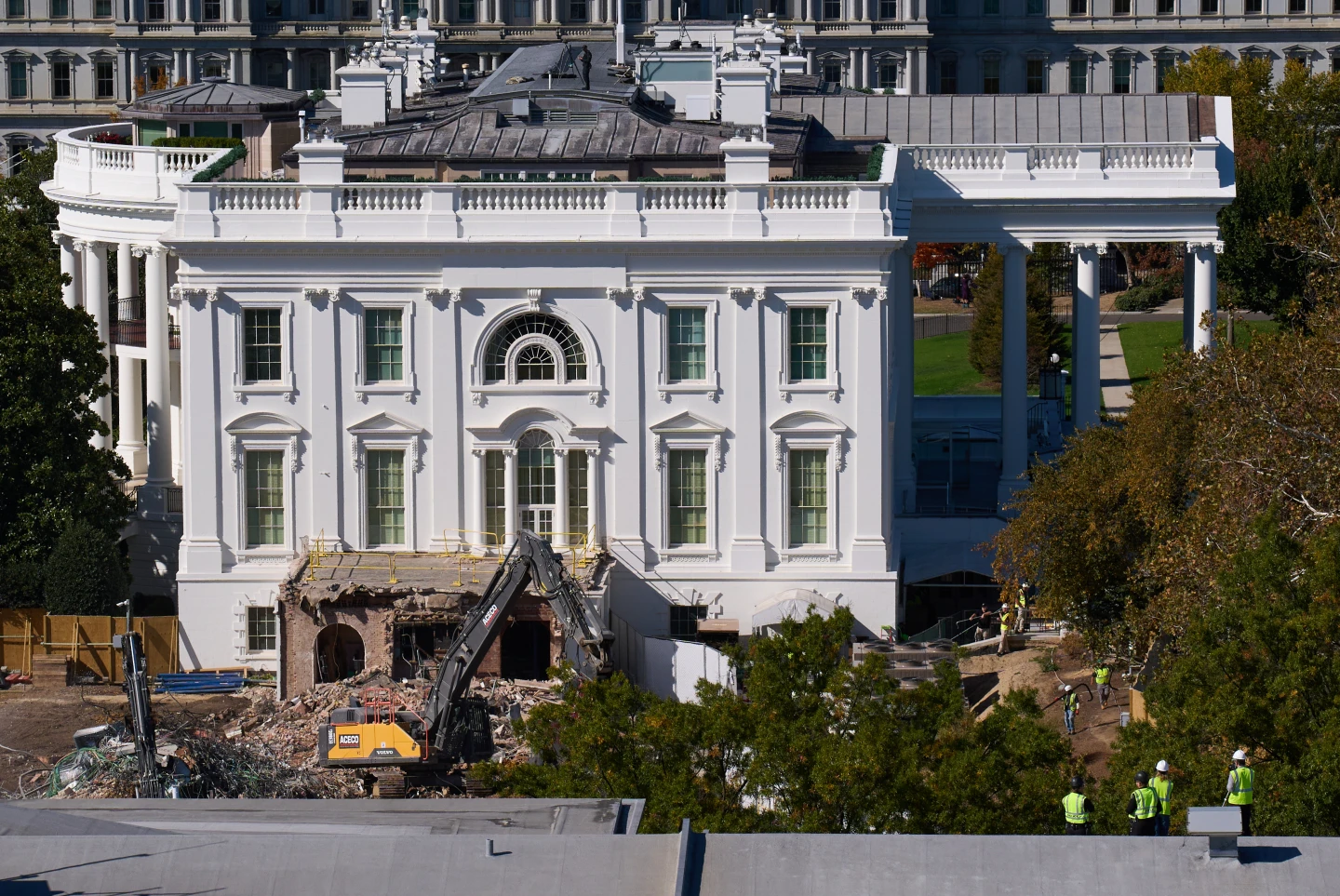 Controversy Erupts Over White House East Wing Demolition