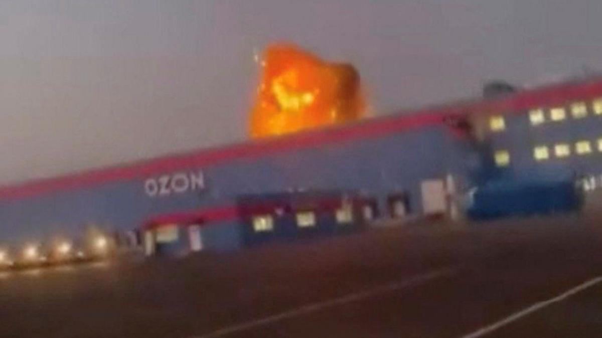Ukraine Drops Drones on Russia’s Ozon, Igniting Fires and Market Fallout