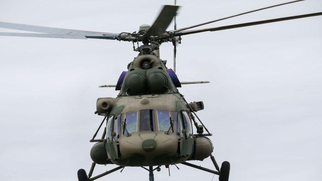 Russian Mi-8 helicopter