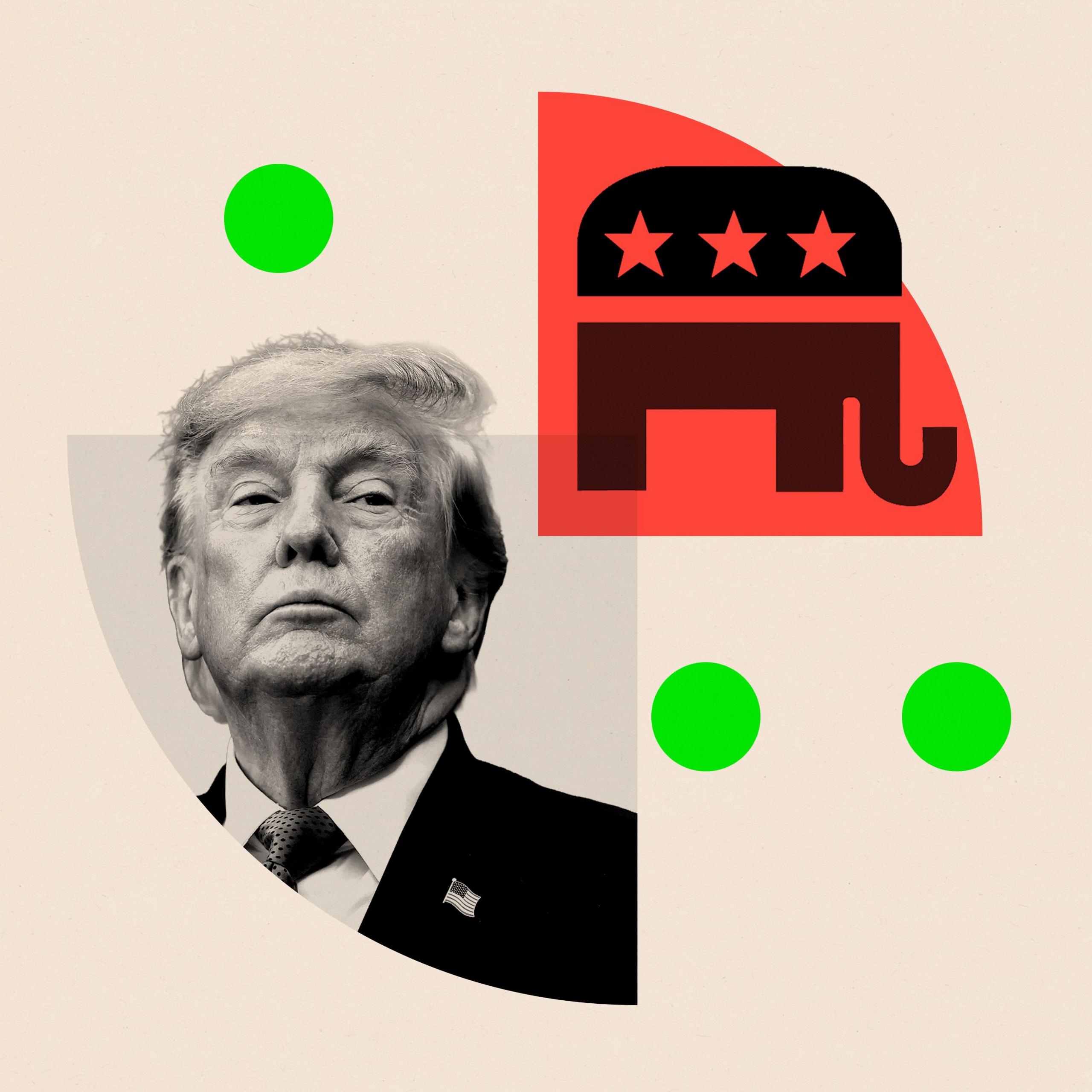Republican candidates walking a Trump tightrope
