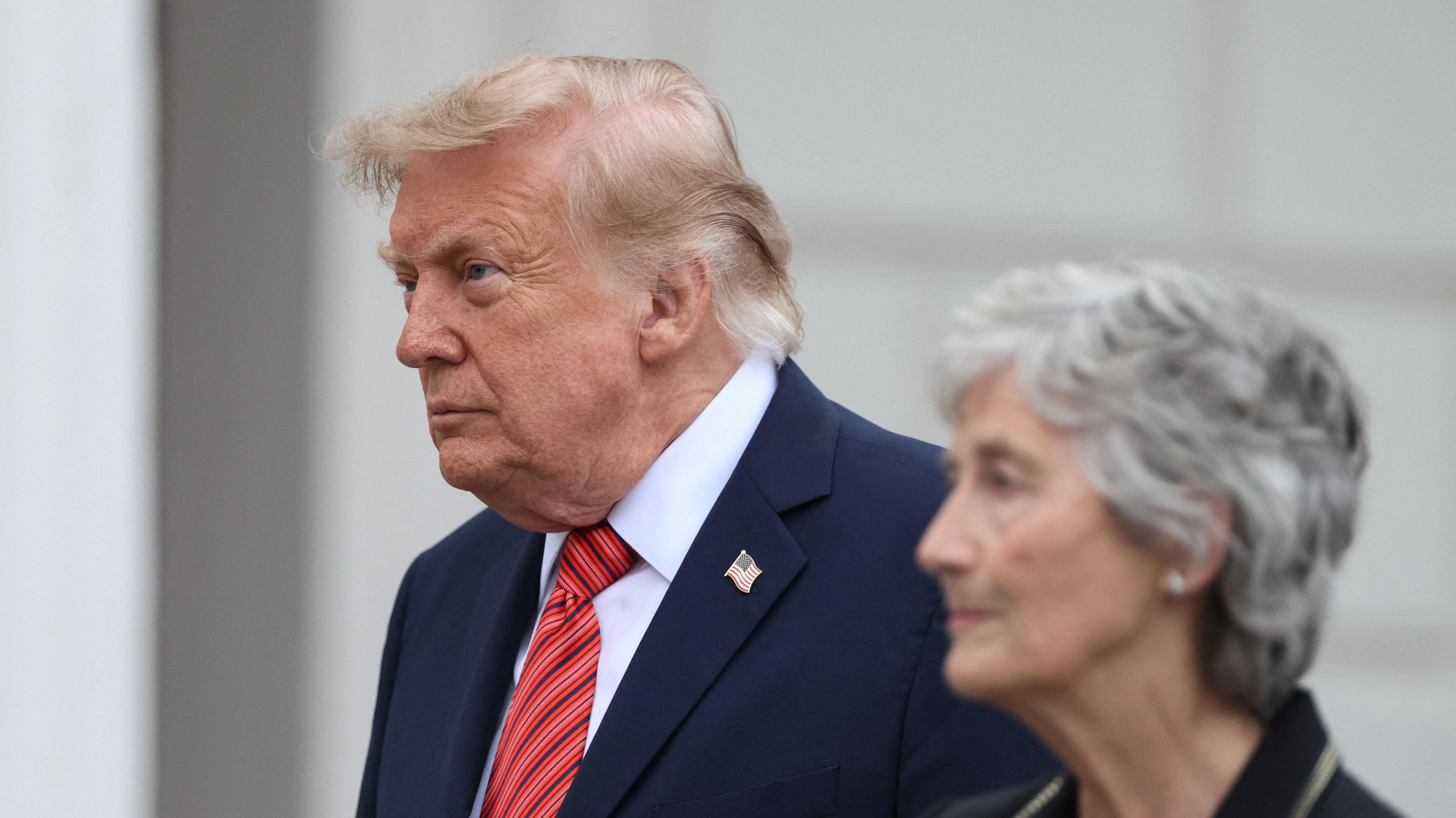 Donald Trump meets Irish President Catherine Connolly