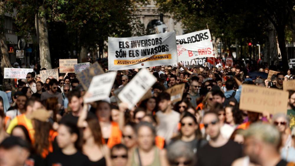 Protesters across Spain Demand Action Over Housing Crisis